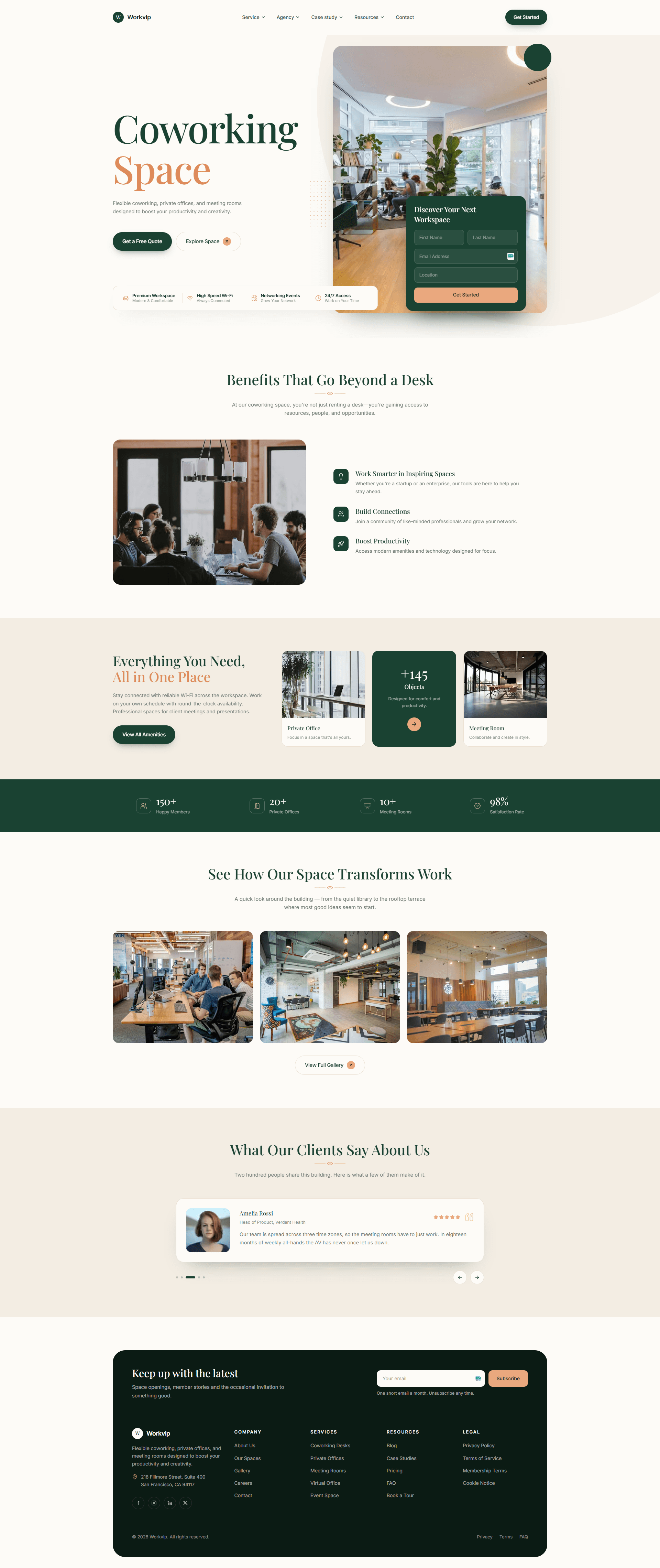 WorkVLP website homepage